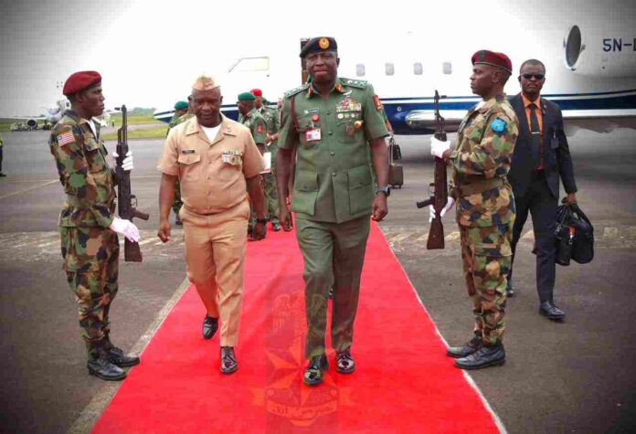 Nigeria’s Army Chief Attends Liberia’s 69th Armed Forces Day