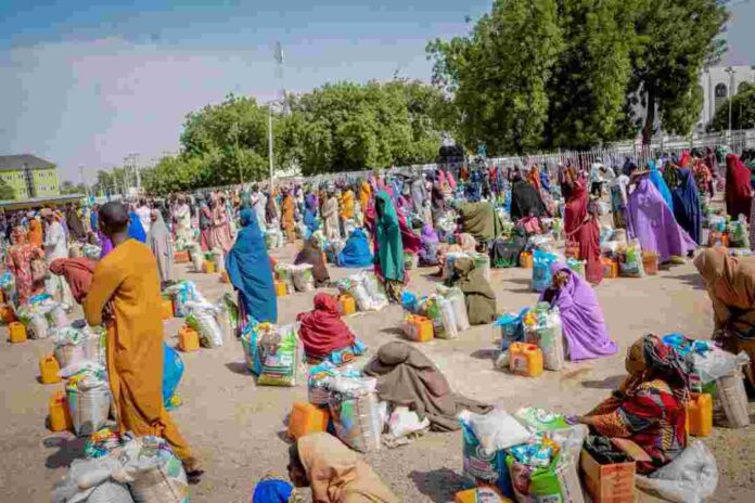 FG Flags Off Emergency Food Distribution in Borno