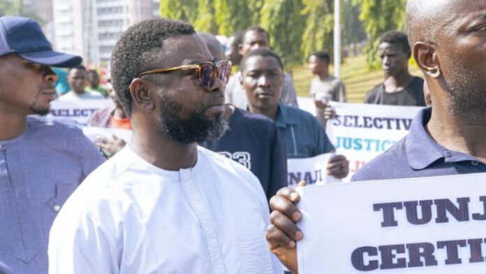 Activists Renew Protests Over Tunji-Ojo’s NYSC Certificate Controversy