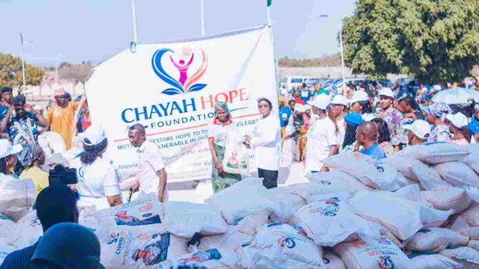 CHAYAH Hope Foundation Empowers 1,378 Rural Women in Plateau With Food and Cash Support